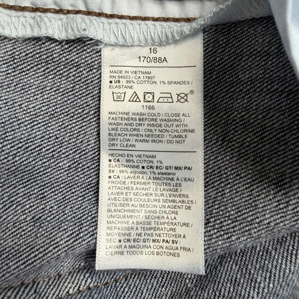 Old Navy Womens High-Rise Barrel Leg Jeans Dark Wash Indigo Size 16 Wide Leg - Picture 7 of 9